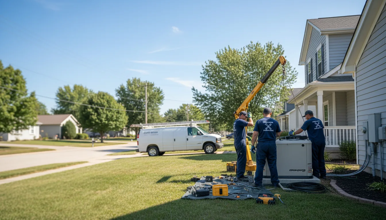 Generator Installation in East Liverpool, OH near me